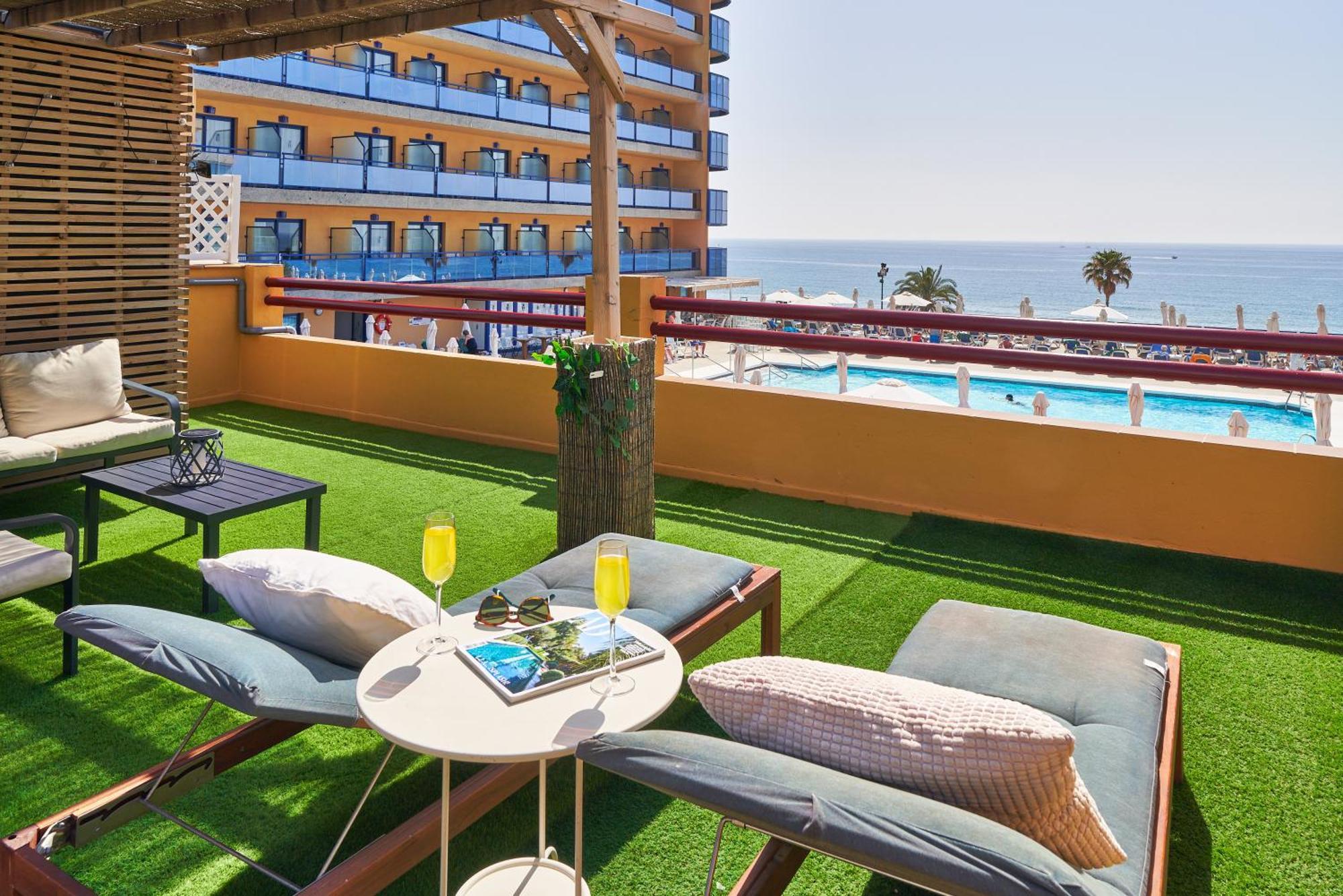 Perfect Beach Location With Roof Terrace Fuengirola Luaran gambar